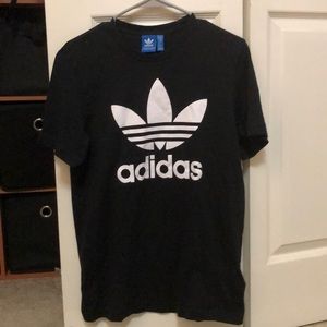 Black Adidas Logo Shirt